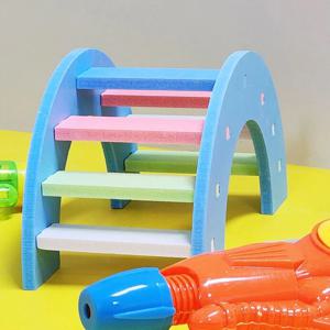 햄스터 소동물 놀이터 원형 다리