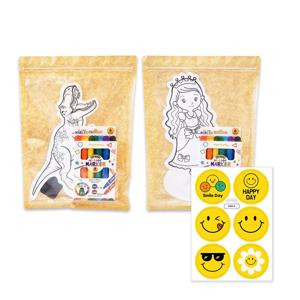 구디백 미니도트마카 6색+칼라링보드 1종+스티커 1종