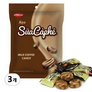 비비카 밀크 커피 캔디 400g x 3개