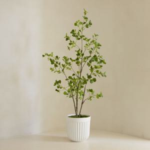 리얼퀄리티 핸드메이드 하트벤자민 조화화분세트 5sizes