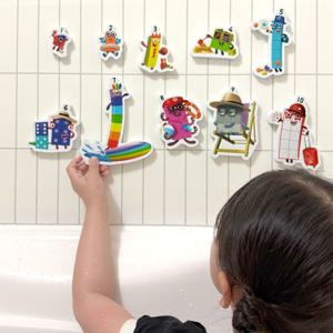 넘버블록스 목욕놀이 스티커