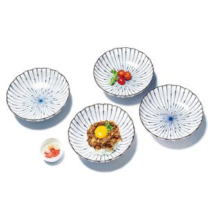 아틱 앤 베이스 파스타볼 세트 4P 다용도볼 예쁜 도자기 파스타접시