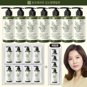 [최대용량] 김소형 본초 생곡물팩 클렌저 (160g*7병+4g*8매+체험분4매)