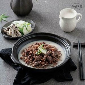 조선호텔 한우 불고기 전골 200gX8팩+한우사골육수 4팩