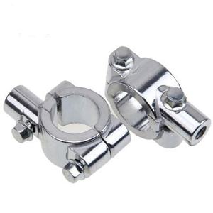 TEMU 2개 1인치 25mm 후방 핸들바 미러 마운트 홀더 어댑터 클램프 베이스 10mm 범용 HONDA 야마하 및 SUZUKI용