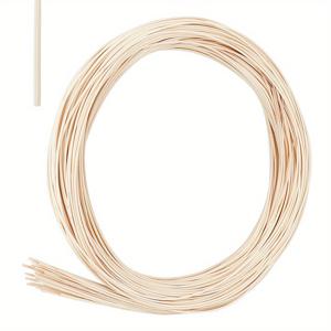 TEMU 품질, 앤티크 화이트 라운드 라탄 위커 스트립, 250g 묶음 - DIY 공예 및 가구 수리, DIY 공예, 비즈 코딩 및 실에 이상적