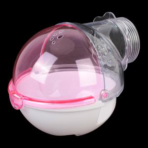 TEMU 1pc 햄스터 화장실 욕실 모래 방, 소형 애완동물 펫 하우스, 플라스틱 애완동물 용품 욕실 케이지 박스 햄스터 마우스용