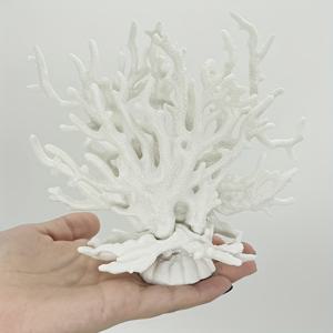 TEMU PVC 아쿠아리움 코랄 나무 가지 장식, 인공 해조 물고기 탱크 장식, 해양 및 민물 아쿠아리움용 현실적인 코랄 리프 풍경