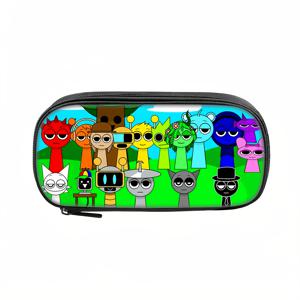 TEMU 리듬 게임 프린트 스프렁키 뮤직 게임 필통 수납 가방, 다양한 휴일 선물 컬렉션을 위한 최고의 선물