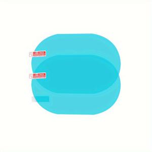 TEMU 비 방지 차량 후방 거울 스티커 안티포그 보호 필름 레인 실드 2개 세트