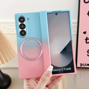 TEMU PC 플라스틱으로 제작된 패셔너블한 자석식 플립 폰 케이스가 포함된 새로운 시리즈로 다양한 색상과 함께 제공됩니다. 삼성 갤럭시 Z 폴드 모델 3부터 7까지를 위해 디자인되었으며, 가볍고 스타일리시한 디자인으로 충격 방지 기능이 있어 일상 사용에 실용적입니다. 폴드 3, 폴드 4, 폴드 5, 폴드 6 및 폴드 7와 호환성을 보장합니다|폰케이스