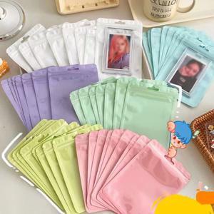 TEMU 컬러 지퍼백 포카 포장지 악세사리 키링 포장 용품