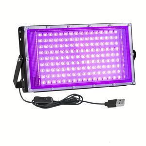 TEMU 보석 제작 도구, 고출력 레진 램프, 144/96 LED 레진 경화 램프, 대면적, 빠른 경화, 몰드 DIY 공예 장식 보석용, USB 플러그 및 스위치 포함, 1, 5미터 전원 코드, 금속 하우징, 크리스마스 선물