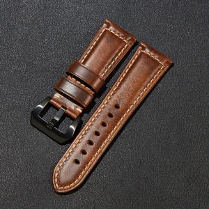 TEMU 남성과 여성을 위한 1개의 레트로 진짜 가죽 소가죽 시계줄