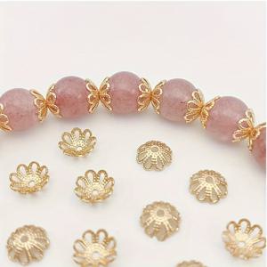 TEMU 1000개 우아한 철 꽃 비즈 캡, DIY 목걸이 팔찌 보석 제작을 위한 혼합 금속 스페이서, 소규모 사업용품 - 전원 필요 없음, 크리스마스 디테일