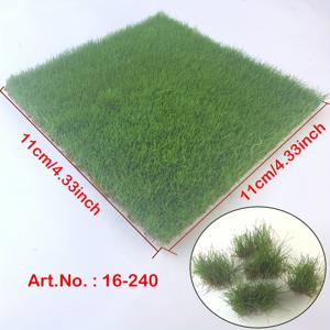 TEMU 1.2Cm 대형 박스 불규칙한 손으로 찢은 모델 잔디 , 잔디, 플라스틱 식물 모델 재료, 크기 및 모양은 찢을 수 있습니다, N/HO 스케일, 랜드스케이프 장식, 잔디 모델, 기차 모래 테이블 장면, 건물 모델 재료로 사용할 수 있습니다, 크기 11Cm*11C