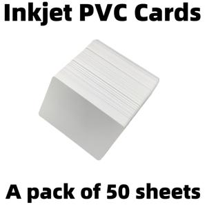 TEMU 인크젯 PVC 카드 인크젯 인쇄 가능한 PVC ID 카드 브레인스톰 ID'S 강화된 잉크 수용성 코팅 - 방수 및 양면 인쇄 인크젯 멤버십 카드 인크젯 선물 카드