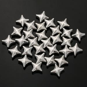 TEMU 100팩 플라스틱 CCB 루즈 스페이서 비즈 10mm 골든 실버리 포인트 스타 비즈 DIY 주얼리 만들기, 팔찌 목걸이 귀걸이 키체인 폰 체인 참 장식 재료