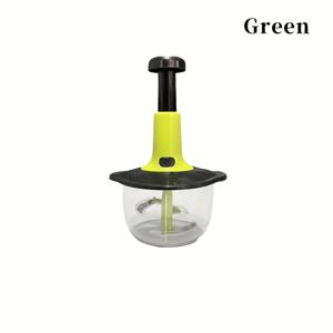 TEMU 1pc 다기능 수동 식품 가공기, 50.72oz 용량, 스테인레스 스틸 소재, 채소 절단, 마늘 분쇄 및 고기 다지에 적합, 청소가 쉬움, 가정용 주방 사용에 이상적인 선택|마늘다지기