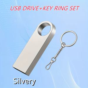 TEMU 2025 고품질 USB 2.0 플래시 드라이브, 4GB/8GB/16GB/32GB/64GB/100GB/128GB 고속 금속 USB 스틱, 실제 용량, 컴퓨터, 노트북, 스피커, 데이터, 사진, 비디오 및 음악의 외부 저장, 스마트 TV 및 자동차 스테레오 시스템에 적합합니다.