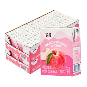 TEMU 배스킨라빈스 과즙워터 120ml 48개(피치 요거트 48개)