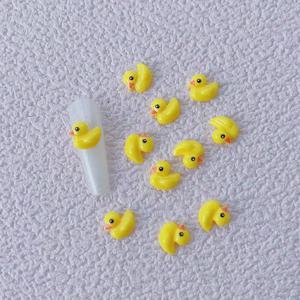TEMU 20pcs 귀여운 만화 네일 아트 쥬얼리, Kawaii 오리 수지 네일 아트 매력, 여성을위한 네일 장식 액세서리 네일 아트 DIY