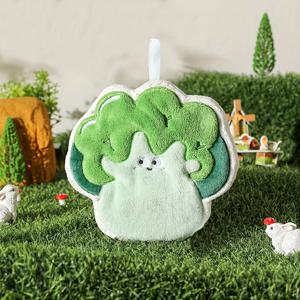 TEMU 1개 할로윈 호박 손수건 - 흡수력 좋은 소프트 코랄 플리스 핑거팁 타월, 매달기 고리 포함, 귀여운 욕실 & 주방 장식용, 사랑스러운 호박 디자인, 완벽한 할로윈 선물, 장식적인 주방 수건, 계절별 홈 데코, 휘슬러스 디코, 플러시 질감