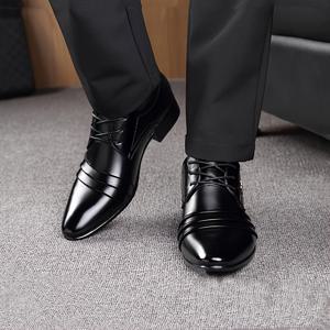 TEMU 남성용 클래식 옥스포드 슬립온 로퍼, PU 상단, 안감 및 안창, TPU 밑창, 편안한 로우탑 디자인, 단색, 작업 및 캐주얼 착용용