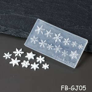 TEMU 【뷰티 액세서리】 풀 뷰티 스노우플레이크 3D 실리콘 네일 몰드 - DIY 매니큐어 스탬핑 & 조각 도구, 겨울 테마 네일 아트용 멀티 디자인 젤 스텐실, 무취, 네일 액세서리