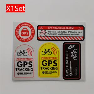 TEMU GPS 추적 자전거 스티커 - 자체 접착, 거친 마감, 추적 및 보안을 위한 재사용 가능한 폴리비닐 클로로이드 라벨, 자전거 액세서리 | 현대 자전거 디자인 | 거친 마감 스티커, 자전거 액세서리