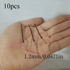 TEMU 10개 360도 회전 낚시대 팁 (나일론 코팅) + 스테인리스/나일론 수리 세트 | 범용 텔레스코픽 로드 팁 호환 가능 | 낚시 장비 액세서리 부품