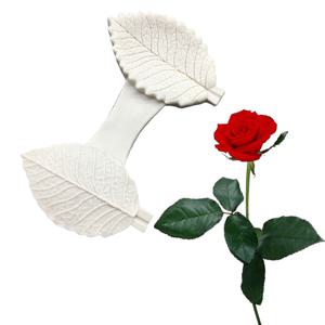 TEMU 1pc, 장미 잎 퐁당 몰드, 3D 실리콘 몰드, 캔디 몰드, 초콜릿 몰드, DIY 케이크 장식 도구, 베이킹 도구, 주방 가제트, 주방 악세사리, 가정용 주방 용품