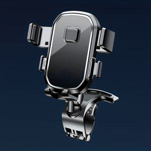 TEMU LCARS 360° 조절 가능한 자동차 전화 홀더 - 모든 스마트폰용 대시보드 마운트, 인간 중심의 디자인, 내구성 있는 ABS 소재, 다양한 자동차 모델과 호환 가능, 자동차 전화 홀더, 차량 액세서리, 세련된 액세서리, 튼튼한 구조|그립톡