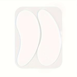 TEMU 눈꺼풀 붙이기용 재사용 가능 실리콘 아이 패드 1쌍 - 전문 뷰티 도구, 파라벤 무첨가, 비전기, 경량, 편안함, 세척 가능, 속눈썹 리프팅 및 익스텐션용 속눈썹 분리 패드