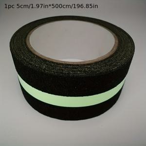 TEMU 1롤 5cm x 5m/2.1m 무광 미끄럼 방지 테이프, 계단용 매트 스트립, 자체 접착 욕실 바닥 스텝 방수 비눗방지 경고 테이프