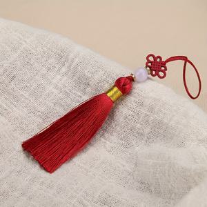 TEMU 10개가 들어있는 팩 5.31인치 중국 노트 TASSEL 북마크 팬 선물 장식, 의류 및 가정용 직물 액세서리 TASSEL 펜던트 DIY 보석 귀걸이 헤어 액세서리 만들기 재료 액세서리 커리 작은 펜던트|귀걸이