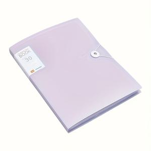 TEMU 30페이지 투명 다층 문서 정리함 - 내구성 있는 PC 소재, 학생 시험지 보관 폴더