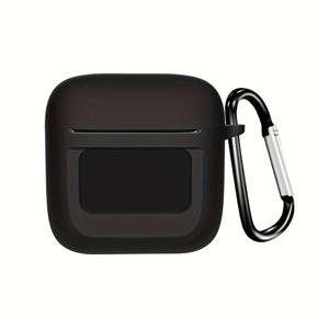 TEMU 1pc for jbl Tour Pro 2 무선 헤드셋용 실리콘 보호 케이스 - 레드, 및 쉽게 접근할 수 있는 후크가 있는 세척 가능한 저장 슬리브, 휴대용 사운드 시스템 | 현대 헤드셋 케이스 | 내구성 있는 헤드셋 케이스