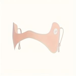 TEMU 1pc 우아한 나일론 브레이드 태양 보호 얼굴 스카프 - 통기성, 방풍, 전季용 목 가이터 야외 활동 및 여행용, 단색 사이클링 마스크, 손세탁 가능
