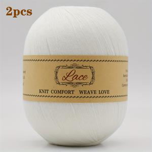 TEMU 2개 300g 대나무 레옹 실크 레이스 원단, 니트와 크로셰용, 스웨터, 베스트, 숄, 짧은 스카프, 쿠션, 등에 적합, 봄, 여름, 가을에 적합, 부드럽고 통기성이 좋습니다.|뜨개실
