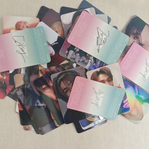 TEMU 55개 K-POP 스타일 사진 카드 세트 - SEVENTEEN 아이돌 고화질 양면 인쇄 - 팬 지원 카드 - 앨범 카드 - 음악가용 - 팬을 위한