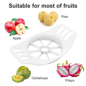 TEMU 1pc 스테인레스 스틸 과일 벗기기 및 슬라이서 - 휴대용, 내구성 있는 손 도구, 빠르고 균일한 사과 슬라이싱, 가정용 주방, 레스토랑, 캠핑, 여행, 파티에 적합, 주방 필수품 | 현대 주방 용품 | 내구성 있는 주방 도구