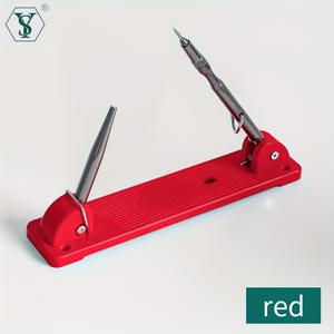 TEMU SHUYUSEWING SY-105 수동 조절 가능한 칼라 & 코너 터너 도구 - 스테인리스 스틸 & 플라스틱, 2가지 색상 (블루/블랙), 셔츠, 정장, 벨트 및 포켓 가장자리용 인체공학적 디자인 - 전문가 및 가정용 재봉틀, 의류 제작을 위한 정밀 맞춤형 도구, 현대적인 디자인, 내구성 있는 구조
