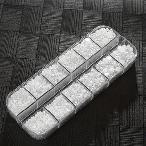 TEMU 400/500/1200개의 플랫백 네일 진주, 네일 아트 장식용 반원형 진주, 다양한 크기의 플랫백 진주, 메이크업 진주, 네일 제작 액세서리용 진주