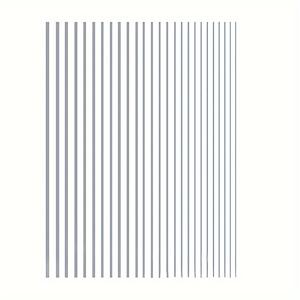 TEMU 2개 골든/실버 라인 DIY 네일 스티커, 자체 접착 네일 데코 페이퍼, 네일 아트 전사 스티커