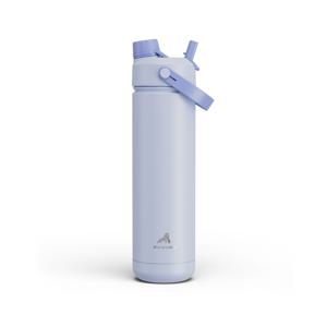 TEMU 1pc POWCAN 26oz 보온 보냉 스테인레스 스틸 물병, 2-in-1 빨대와 뚜껑, 누출 방지, 음료를 24시간 동안 차갑게 유지, 미끄럼 방지 그립, 차량 컵 홀더에 적합, 스포츠, 여행 및 학교에 이상적