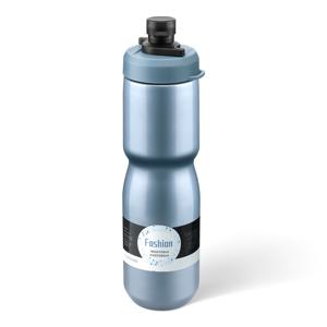 TEMU 680ml 스테인리스 스틸 스포츠 물병 - 누수 방지, 열 및 냉 음료용 단열, BPA 프리, 사이클링 및 야외 활동에 적합, 빠른 수분 공급을 위한 이지-플립 뚜껑 포함