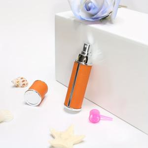 TEMU 1개 고급 가죽 향수병 빈 병 5ml 패션 고급 가죽 스프레이 병 미니 휴대용 향수 분사 병 향수 분무기 여행용 스프레이 병 향수 추가 가능, 여행용 코롱 스프레이, 남녀 공용 미니 향수 용기 여행 필수품