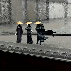 TEMU 3pcs 미니어처 암석 bonsai 세트 - 집과 사무실을 위한 우아한 장식 장식품