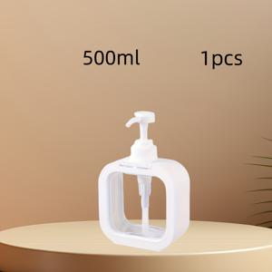 TEMU 1/2/3개 손 세정제 디스펜서, 10.14oz/16.91oz, 프레스 탑 수동 펌프, 가정용 및 쇼핑몰, 미용실, 카운터탑 배치에 적합, 공간 절약형 디자인. 주방세제, 샴푸, 핸드워시, 로션 등에 이상적